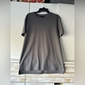 Stylish Gray Men's Short Sleeve Tee